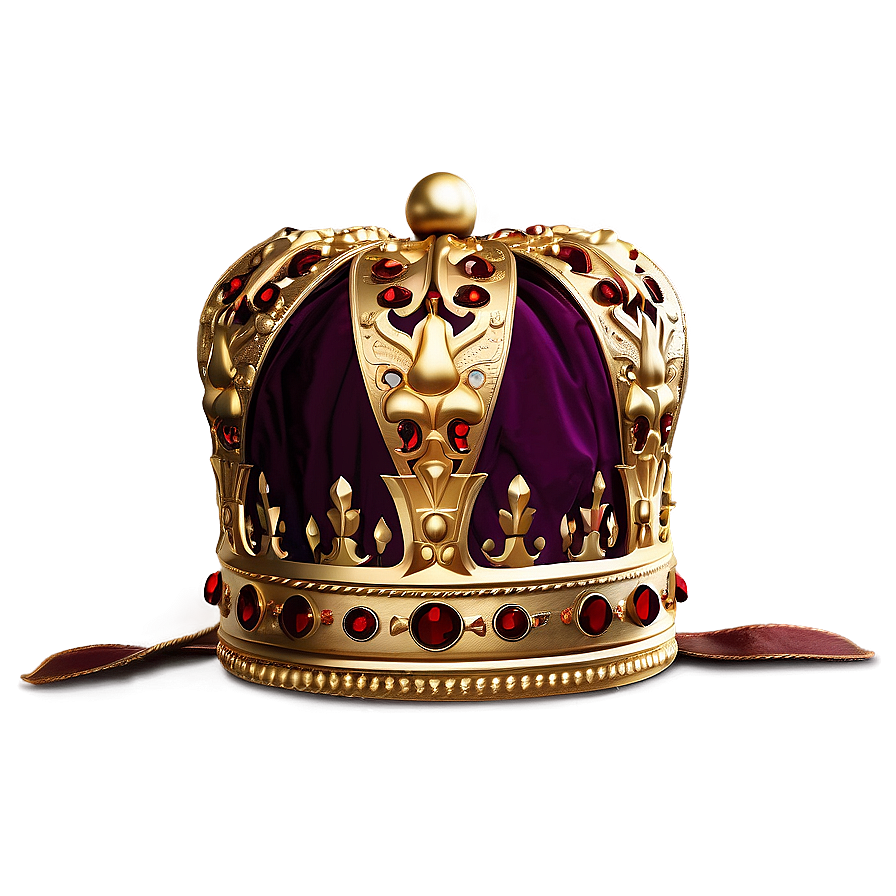 Golden Crown For Prince Png Pcp45