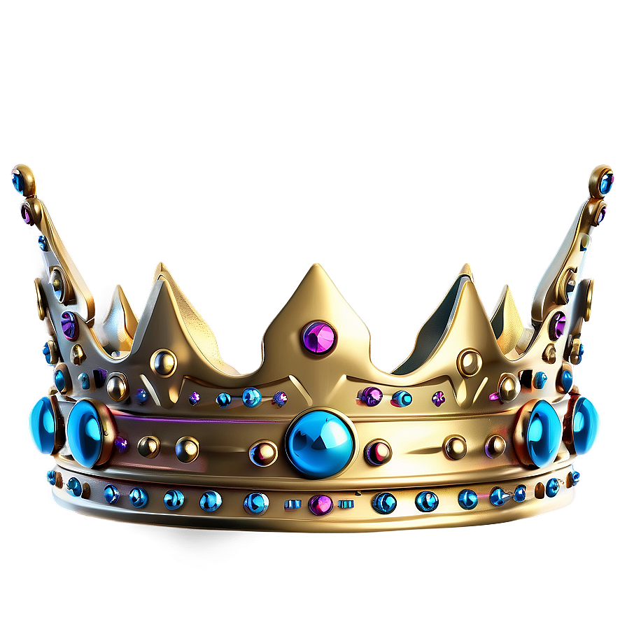 Golden Crown Illustration Png 62