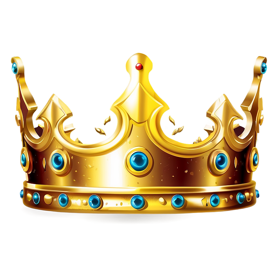 Golden Crown Illustration Png Tvk