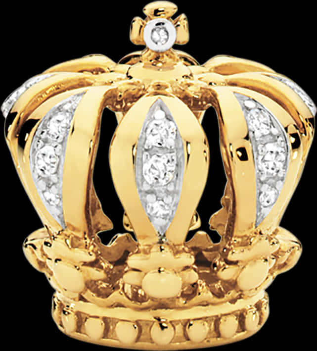 Golden Crownwith Diamonds