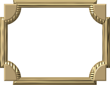 Golden Decorative Frame