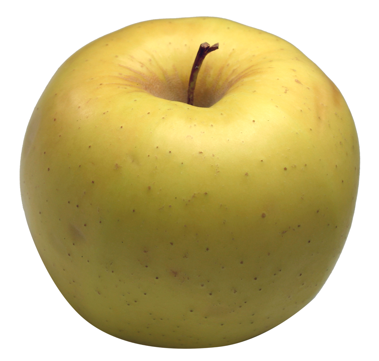 Golden Delicious Apple Isolated