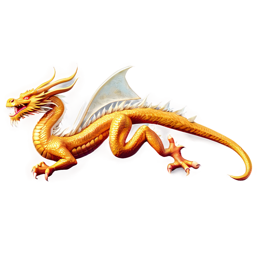 Golden Dragon Myth Png 06242024