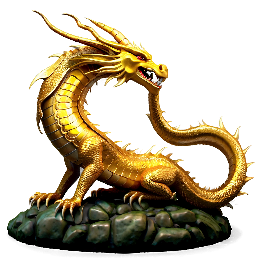 Golden Dragon Myth Png Kyu