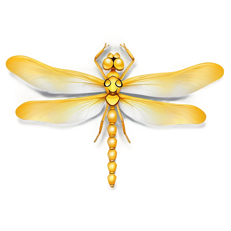 Golden Dragonfly Png Pir