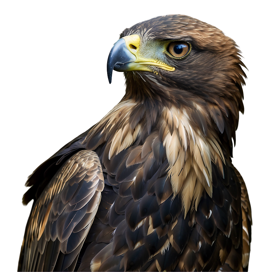 Golden Eagle Staring Intently Png 12