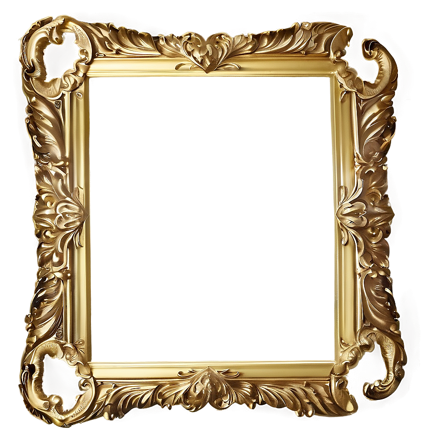 Golden Frame Background Png Fdk