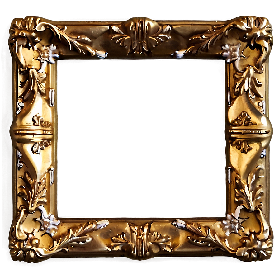 Golden Frame Png 05252024