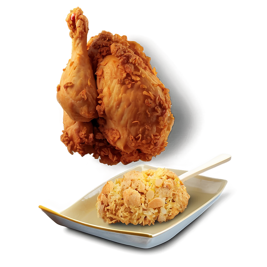 Golden Fried Chicken Png 05242024