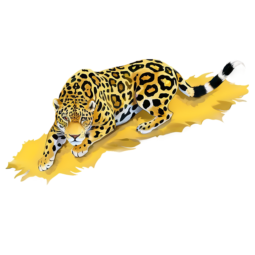 Golden Fur Jaguar Png 68