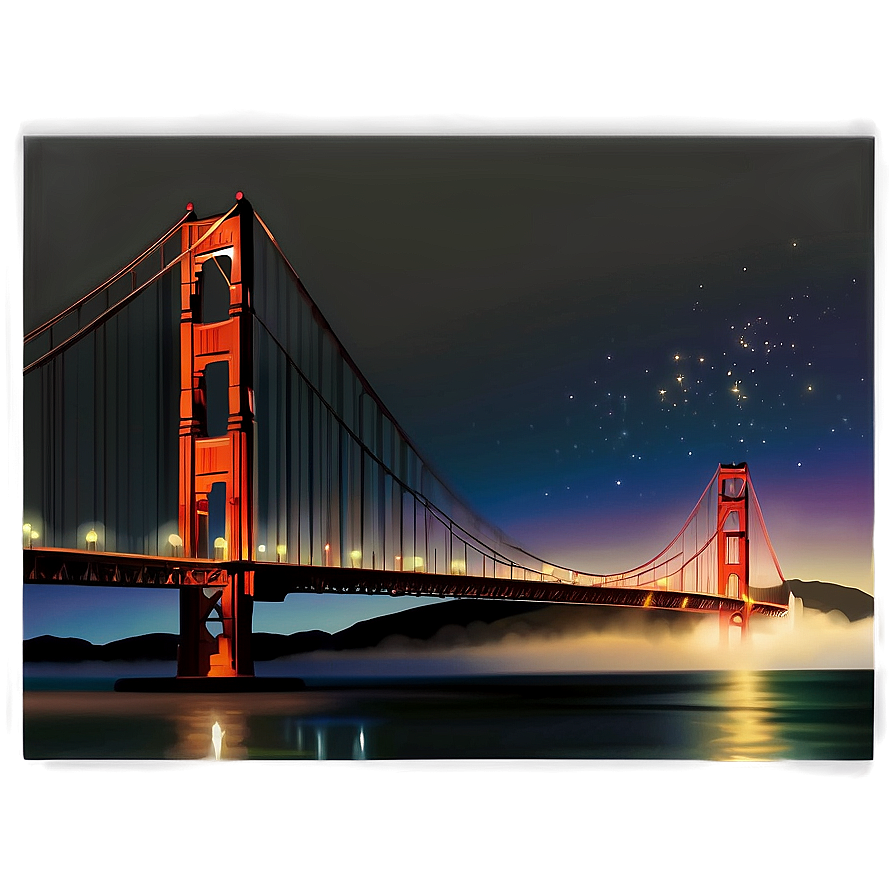 Golden Gate Bridge Iconic Landmark Png Ira53