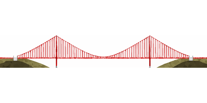 Golden Gate Bridge Silhouette