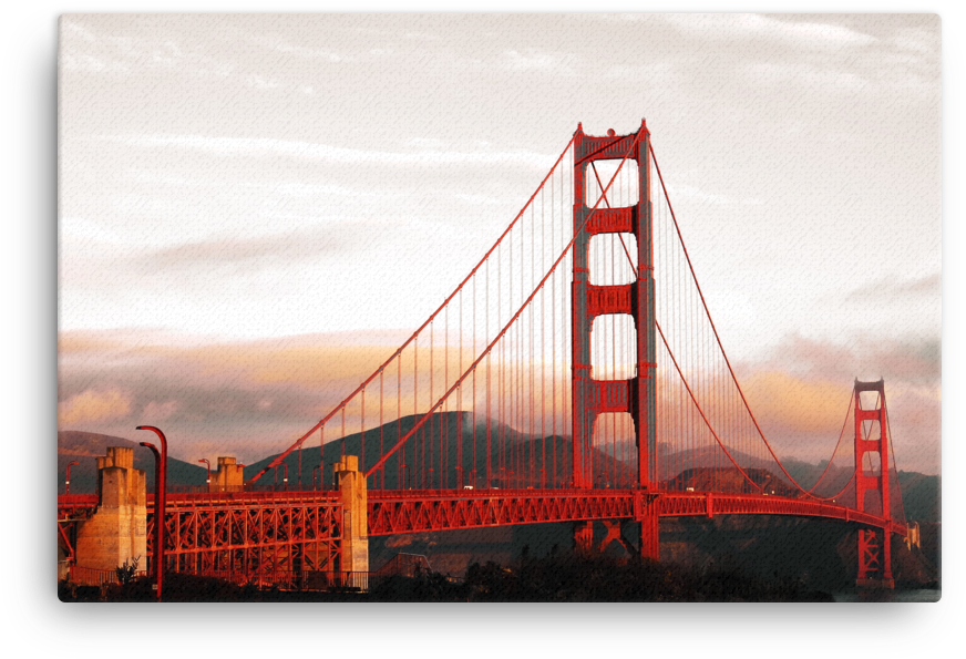 Golden Gate Bridgeat Sunset