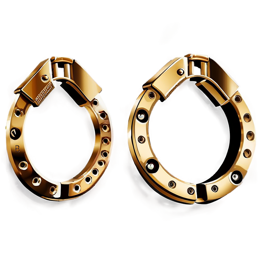 Golden Handcuffs Png 05252024