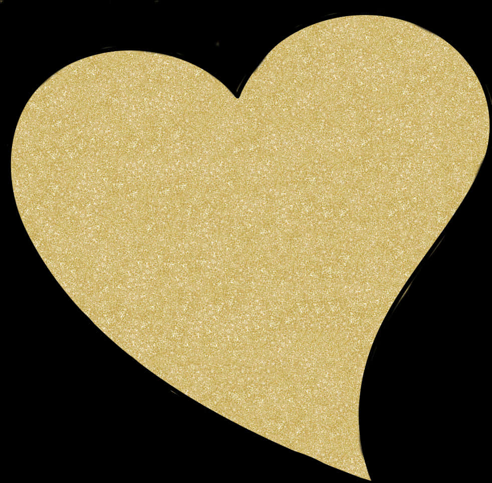 Golden Heart Shimmer Texture