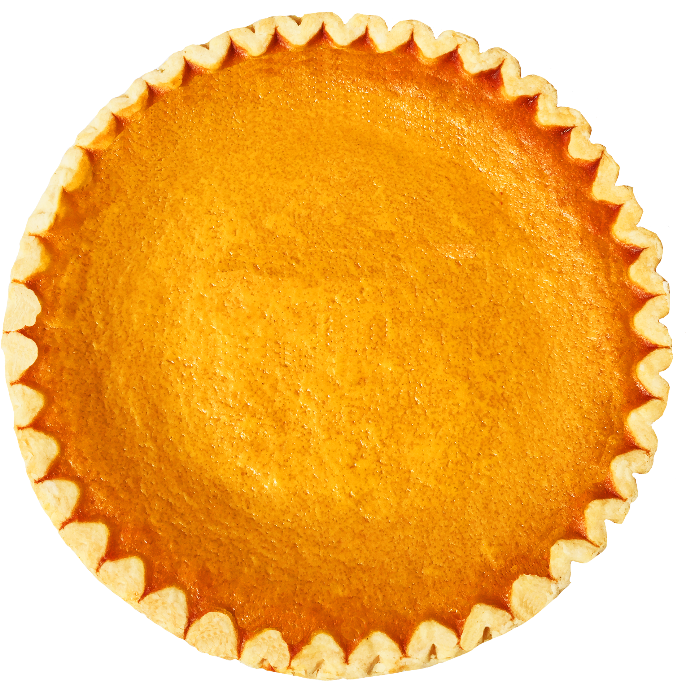 Golden Homemade Pumpkin Pie