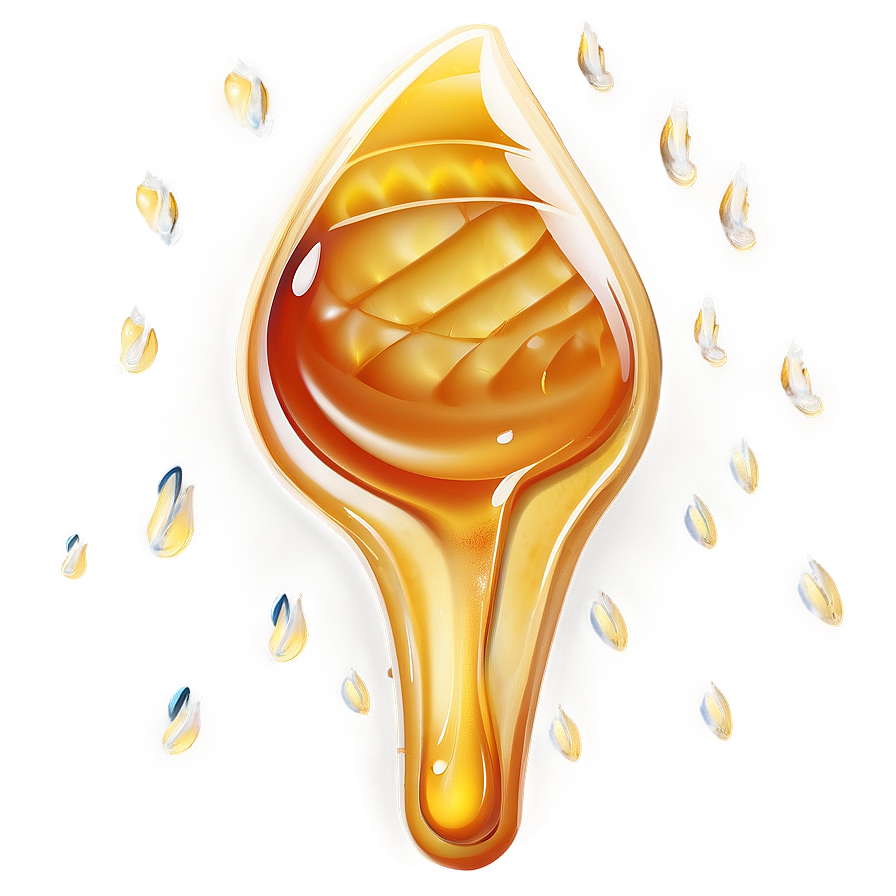 Golden Honey Drizzle Png 05242024