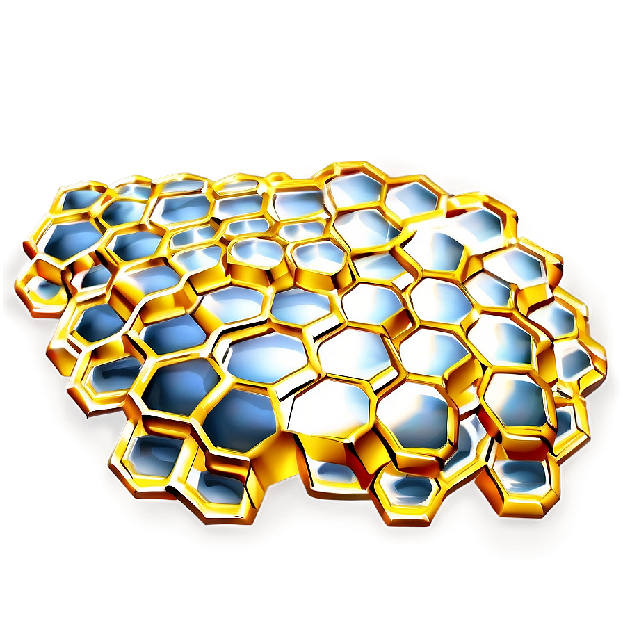 Golden Honeycomb Texture Png 98