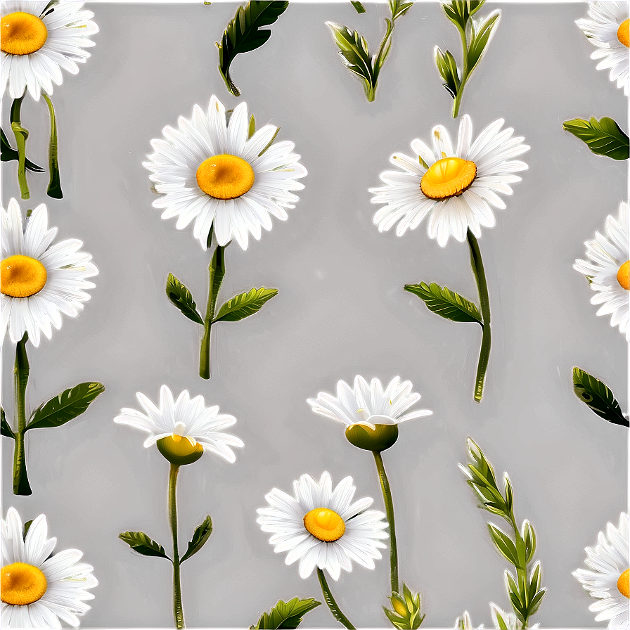 Golden Hour Daisies Png 35