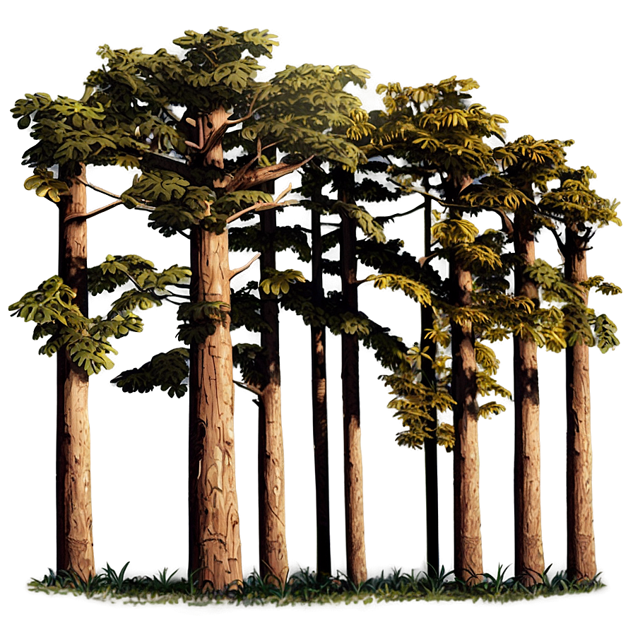 Golden Hour Woods Png Jql