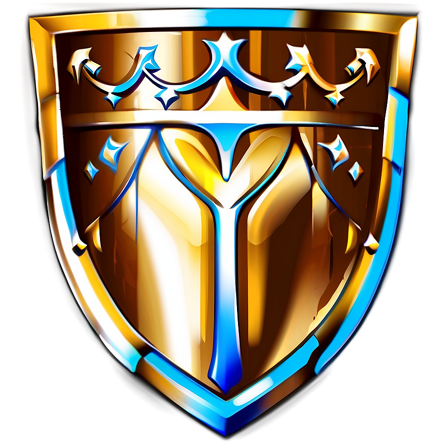 Golden Kings Shield Logo Png Pyp