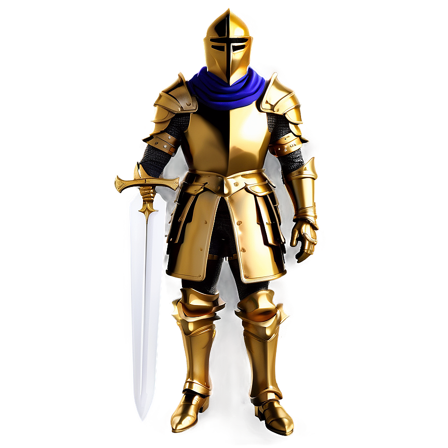 Golden Knight Png 05212024