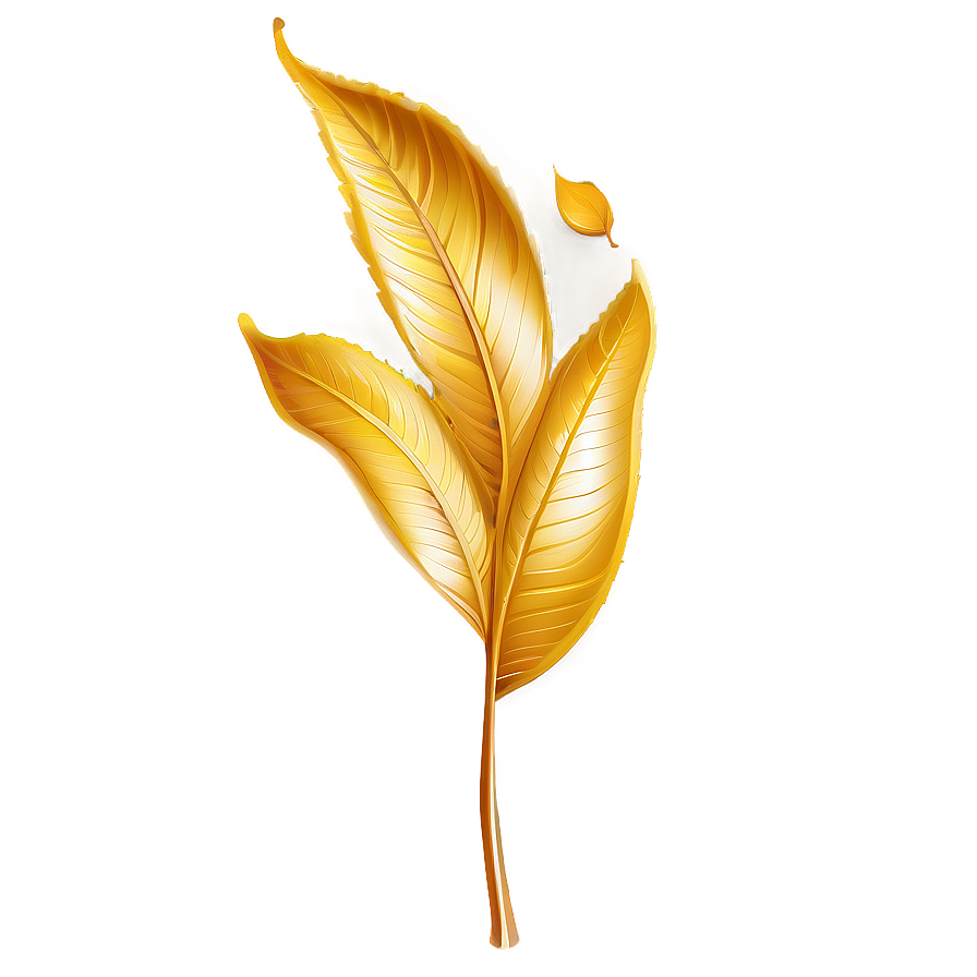 Golden Leaf Png 05032024