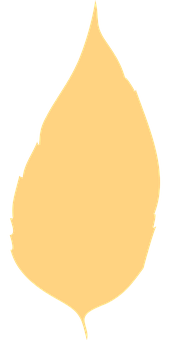 Golden Leaf Silhouette