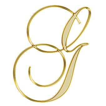 Golden Letter G Design