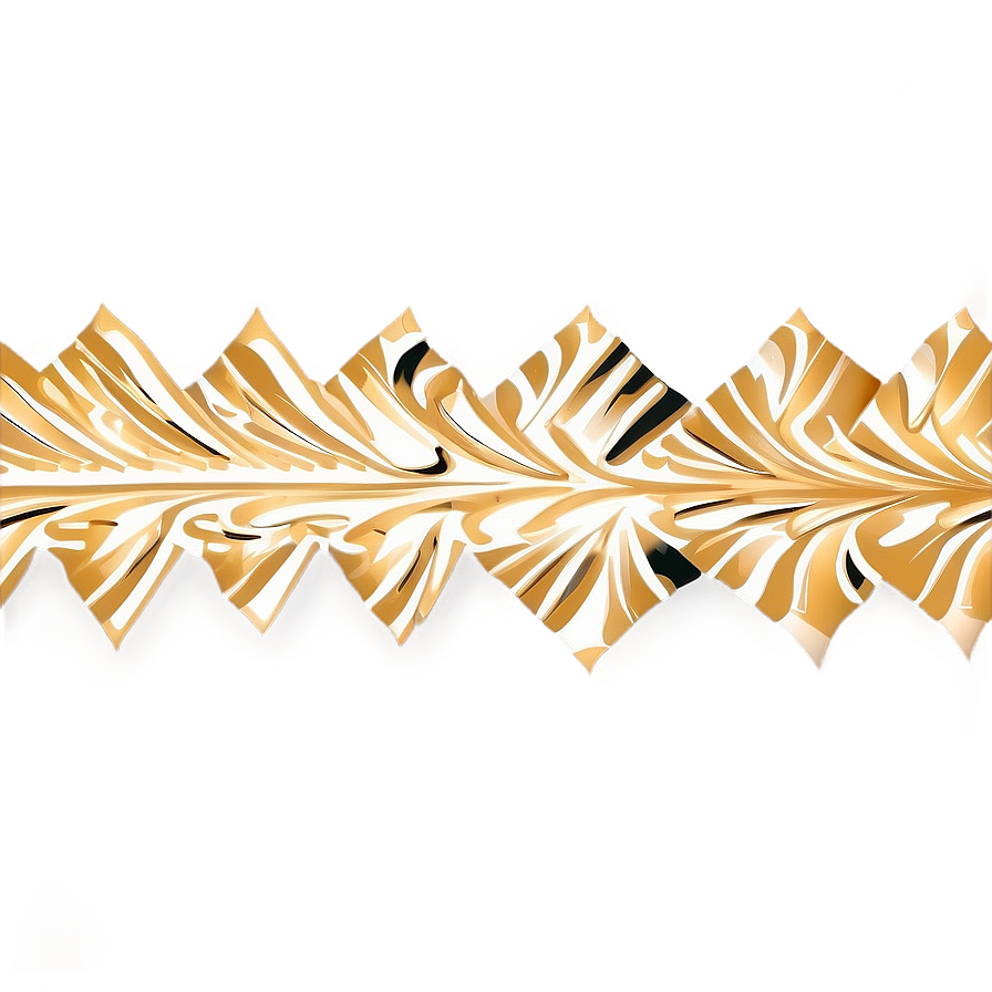 Golden Line Zigzag Pattern Png Dqg