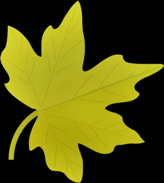 Golden Maple Leaf Clipart