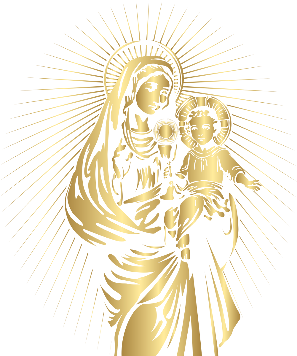 Golden Maryand Child Illustration