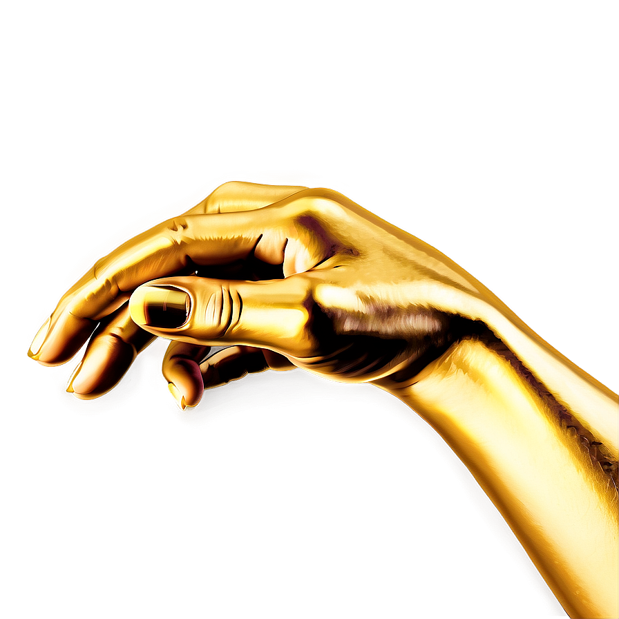 Golden Midas Touch Gesture Png 20