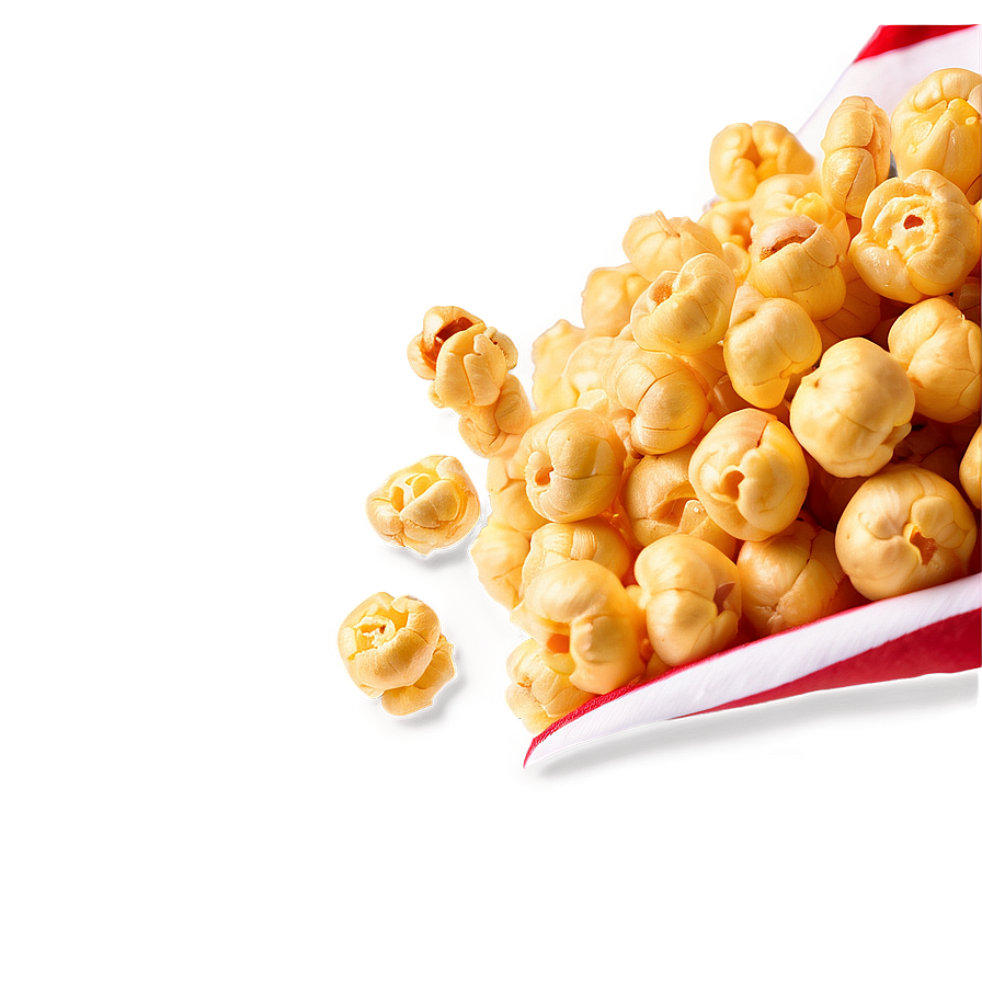 Golden Popcorn Kernel Png 12