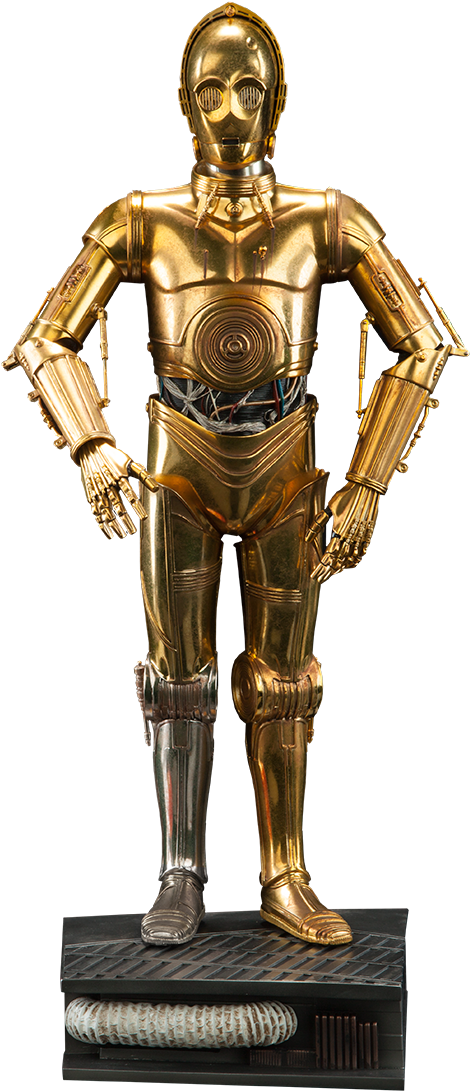 Golden Protocol Droid Figure