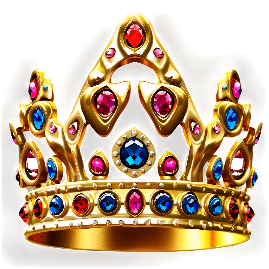 Golden Queen Crown Png 51