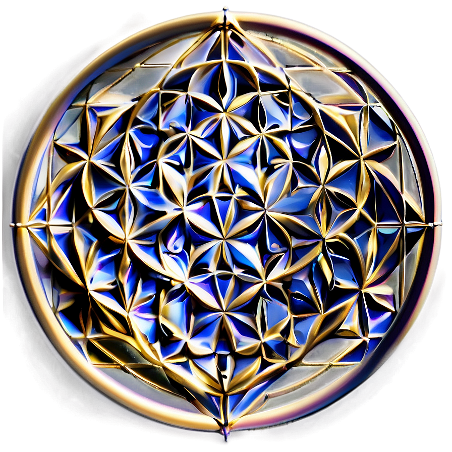 Golden Ratio Flower Of Life Png Rqd