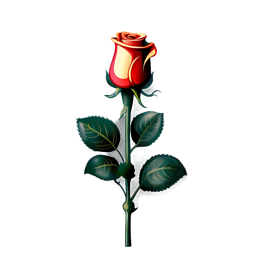 Golden Rose Clipart Png 43