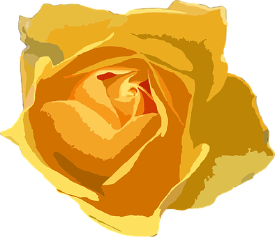 Golden_ Rose_ Vector_ Art