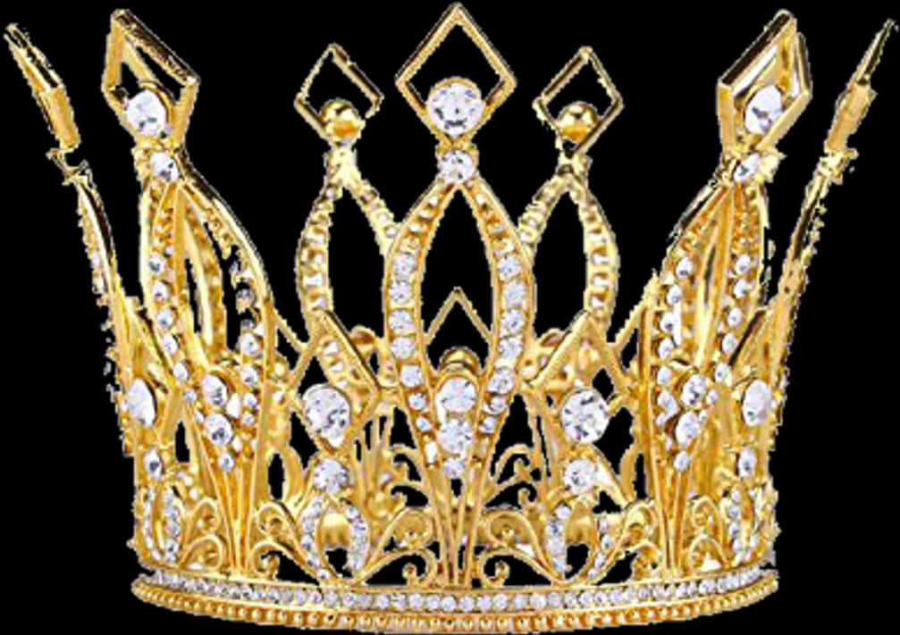 Golden Royal Crownwith Gems