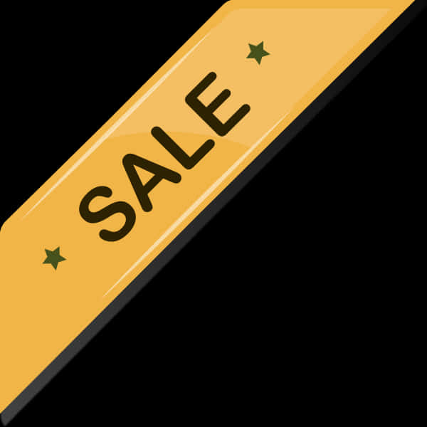 Golden Sale Banner Design