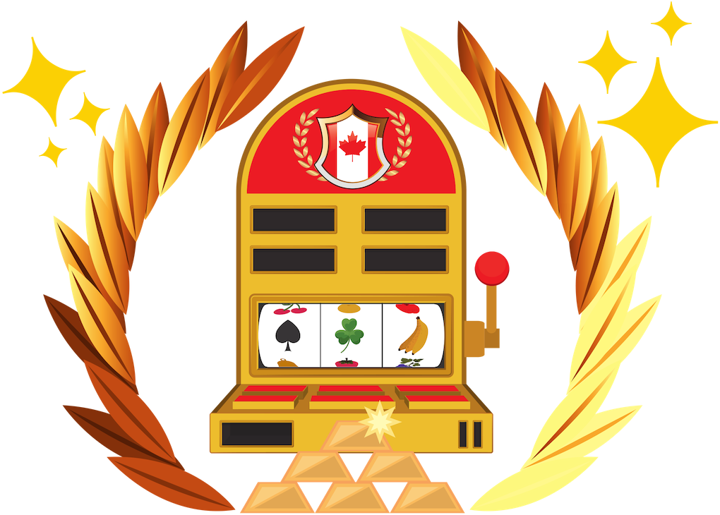 Golden Slot Machine Jackpot Vector