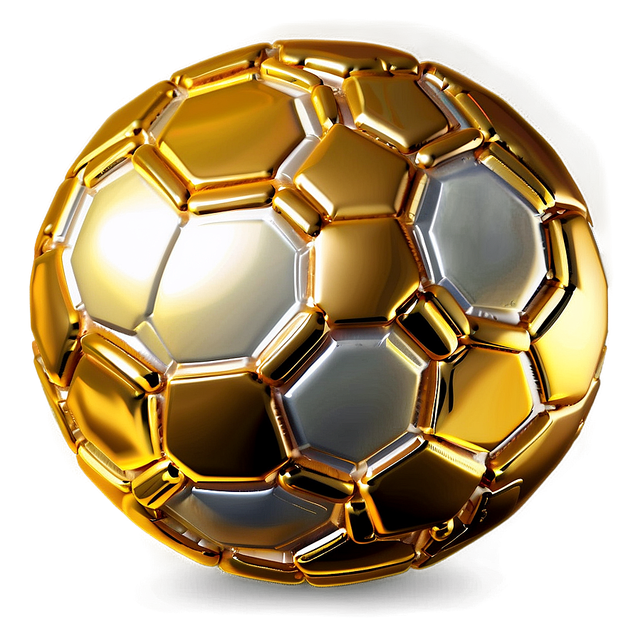 Golden Soccer Ball Png Wid28