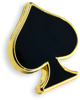 Golden Spade Suit Icon