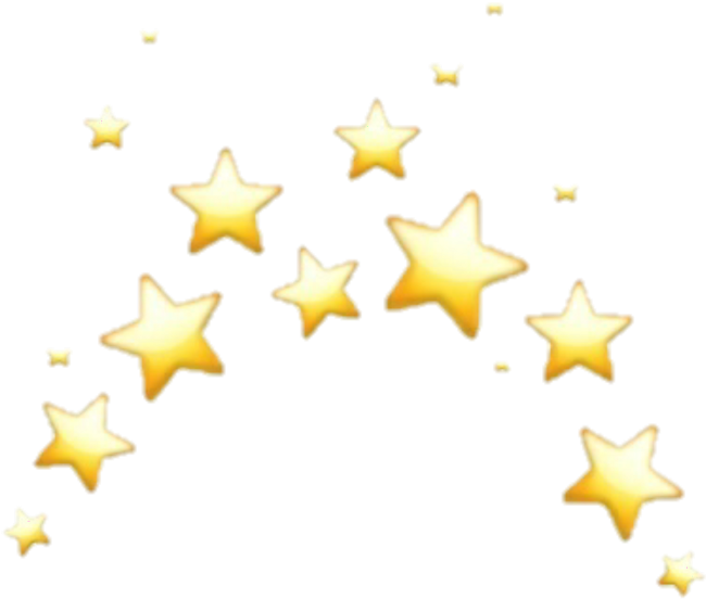 Golden Sparkling Stars Background