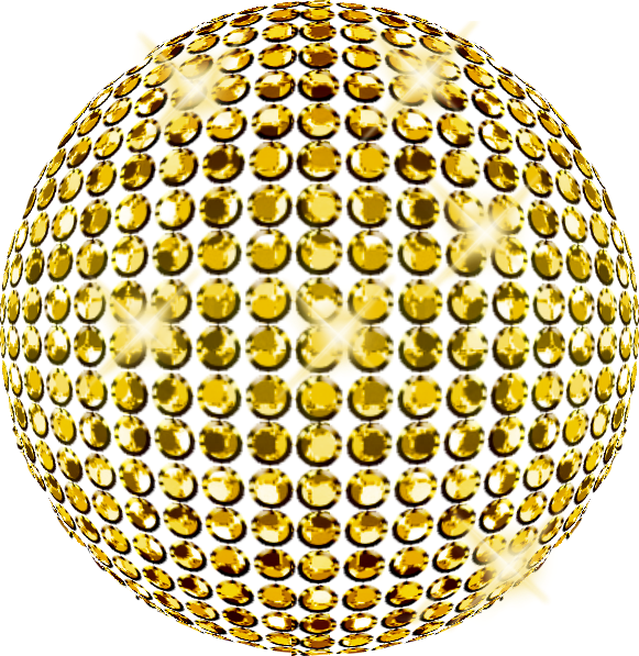 Golden Sphere Texture Pattern