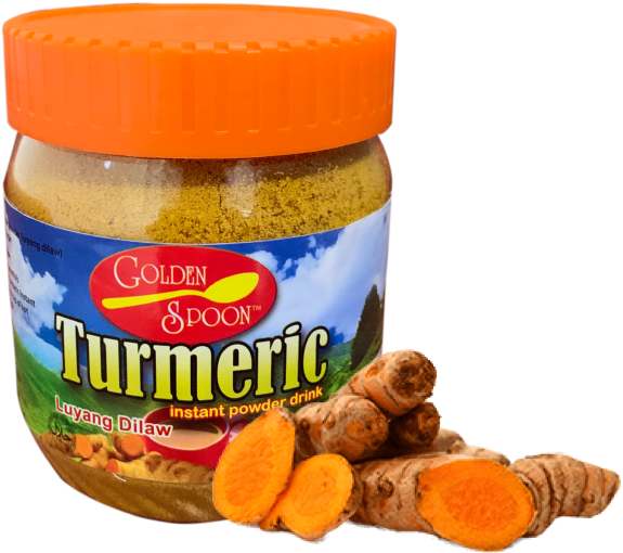 Golden Spoon Turmeric Powder Drink Jar