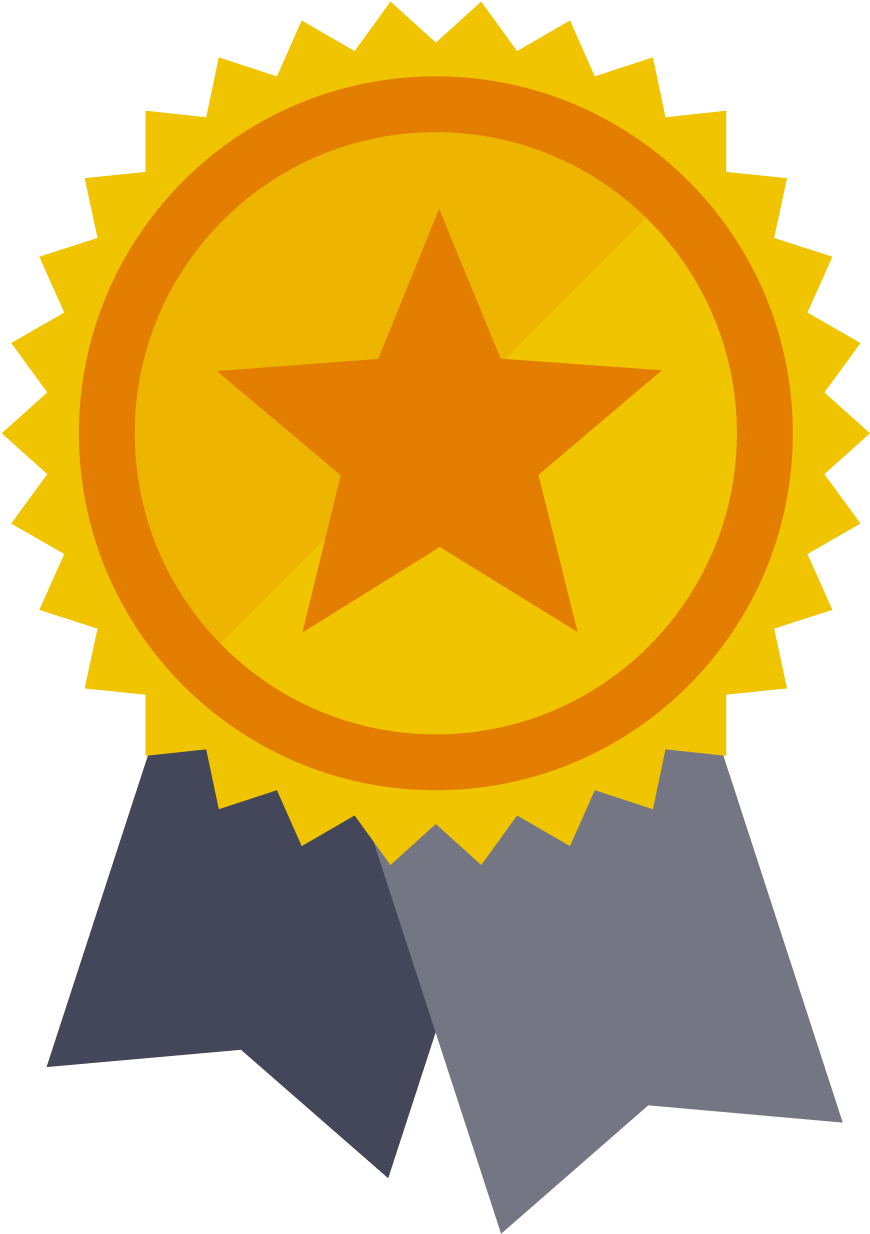 Golden Star Award Ribbon