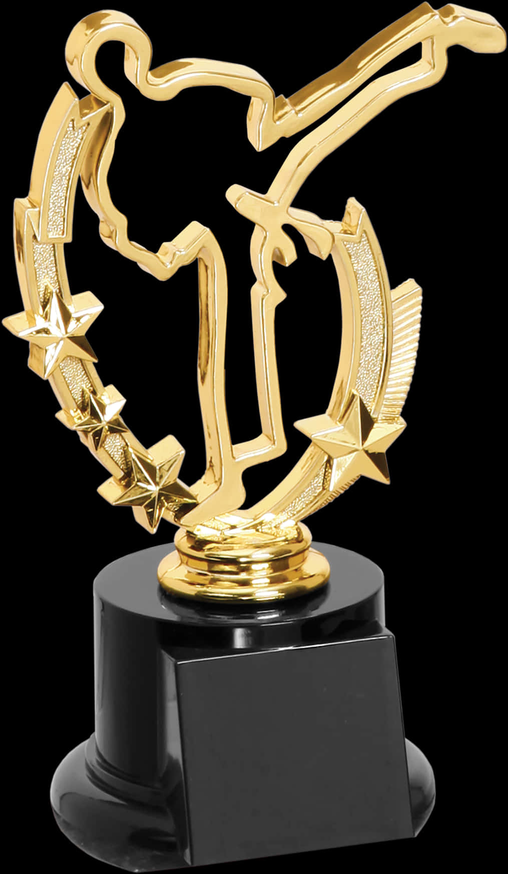 Golden Star Award Trophy