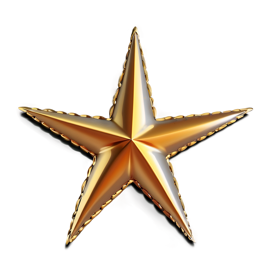 Golden Star Clipart Png 62